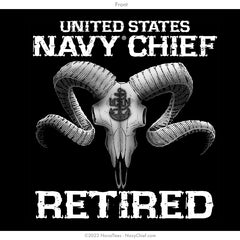 "Retired DTOM" Long Sleeve Tee | Black