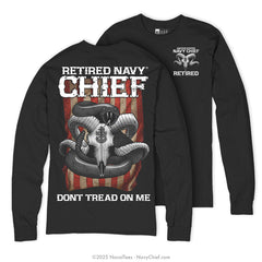 "Retired DTOM" Long Sleeve Tee | Black