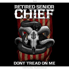 "SCPO Retired DTOM" Long Sleeve Tee | Black