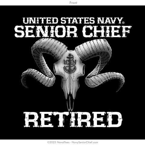 "SCPO Retired DTOM" Long Sleeve Tee | Black