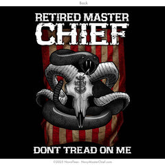 "MCPO Retired DTOM" Long Sleeve Tee | Black