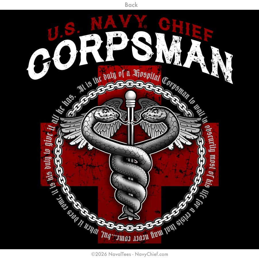 "CPO CADUCEUS" Tee | Black