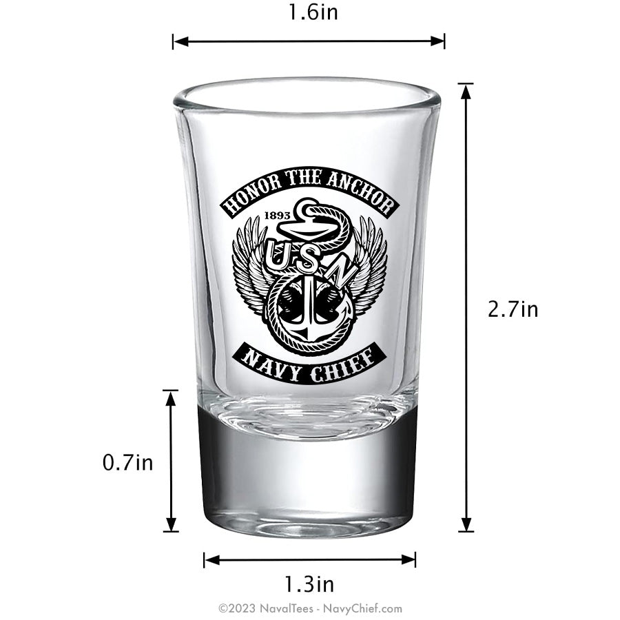Honor the Anchor - Shot Glass