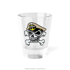 Navy Senior Chief "Skull & Crossbones" | 1.5oz Shot Glass