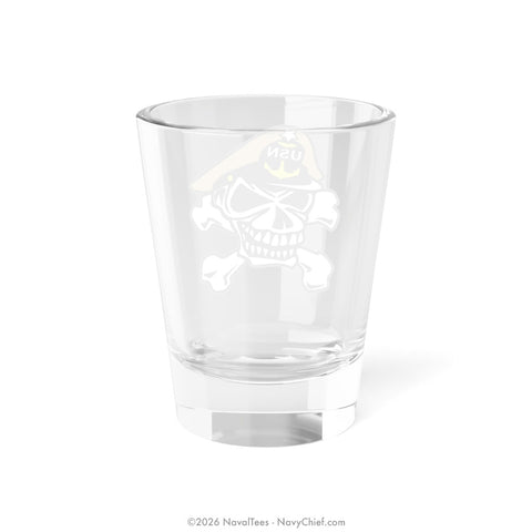 Navy Senior Chief "Skull & Crossbones" | 1.5oz Shot Glass