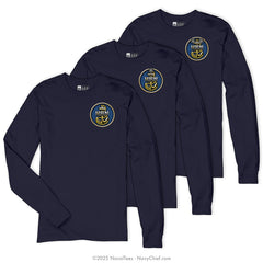 "The Fouled Anchor" Long Sleeve Tee | Navy