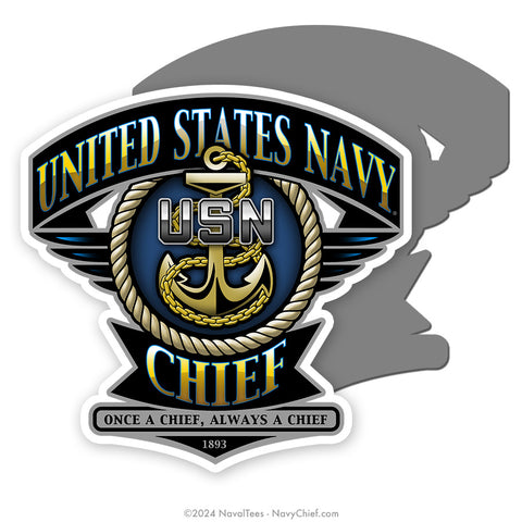 "The Fouled Anchor" | 6 inch Magnetic Decal