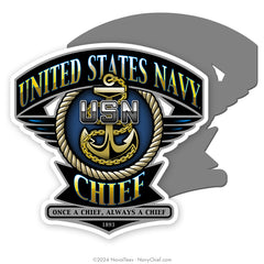 "The Fouled Anchor" | 6 inch Magnetic Decal