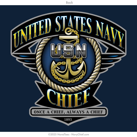 "The Fouled Anchor" Long Sleeve Tee | Navy