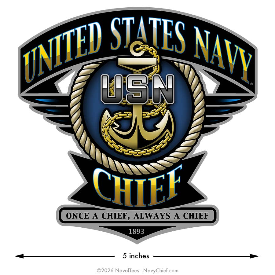 "The Fouled Anchor" | 5 inch Vinyl Decal