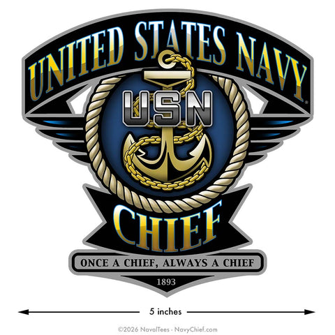 "The Fouled Anchor" | 5 inch Vinyl Decal