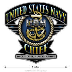 "The Fouled Anchor" | 5 inch Vinyl Decal