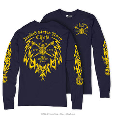 "The Chosen Few" Tribal Long Sleeve Tee | Navy