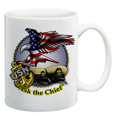 "Ask the Chief" - 15 oz Coffee Mug