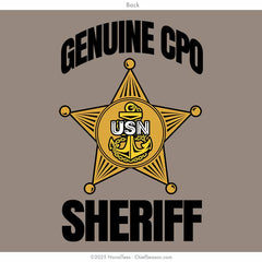 "Genuine Sheriff" Tee