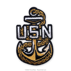 Embroidered "CPO Anchor" | 3 inch Patch