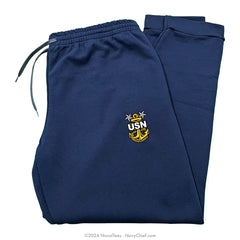 Embroidered "MCPO Anchor" Jogger Sweatpants w/ Pockets