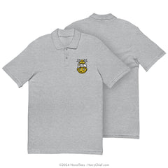 "Embroidered Anchor" Polo | Grey