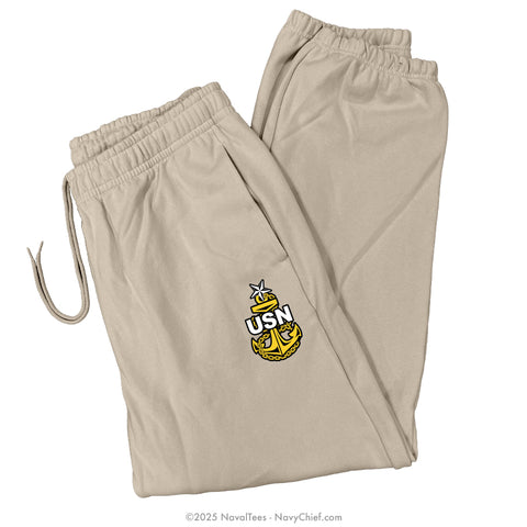 Embroidered "SCPO Anchor" | RELAXED FIT | Sweatpants w/ Pockets
