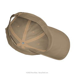 "Embroidered Anchor" Classic Dad Hat - Khaki