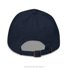 "Embroidered Anchor" Classic Dad Hat - Navy