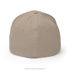 "Embroidered Anchor" FLEXFIT® Hat - Khaki