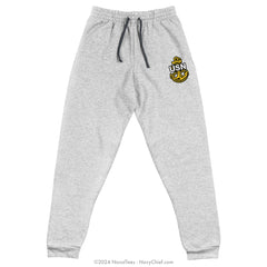 Embroidered "CPO Anchor" Jogger Sweatpants w/ Pockets