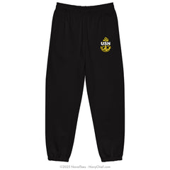 Embroidered "CPO Anchor" | RELAXED FIT | Sweatpants w/ Pockets