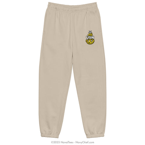 Embroidered "SCPO Anchor" | RELAXED FIT | Sweatpants w/ Pockets