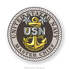"Beveled Anchor" | 4 inch Vinyl Decal