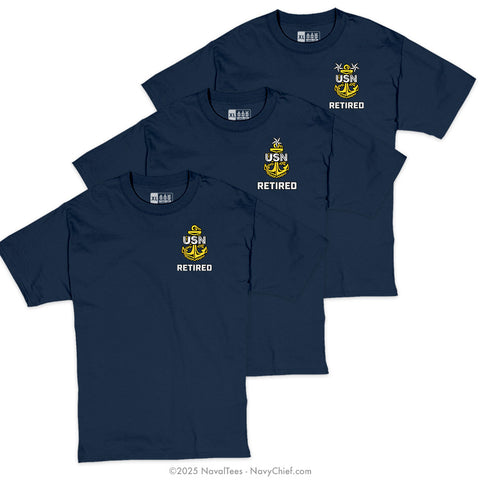 "Retired Goat" Tee | Navy