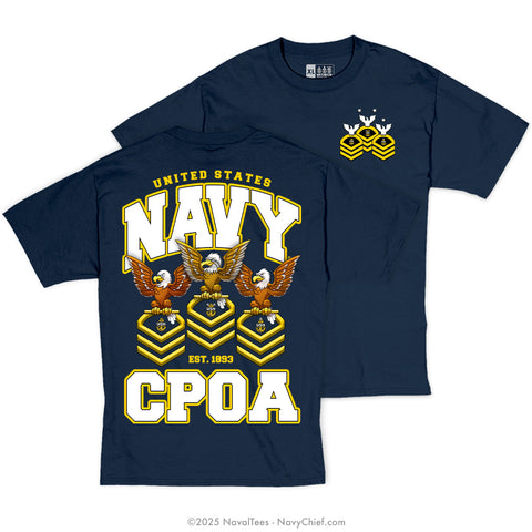 "CPOA Crows" Tee | Navy