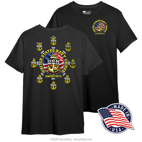 "Semper Fortis" American Made Tee | Black