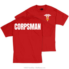 "Corpsman Text" Tee