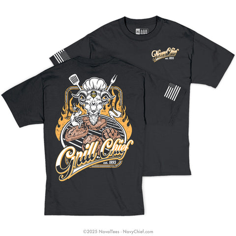 "Grill Chief" Tee | Black