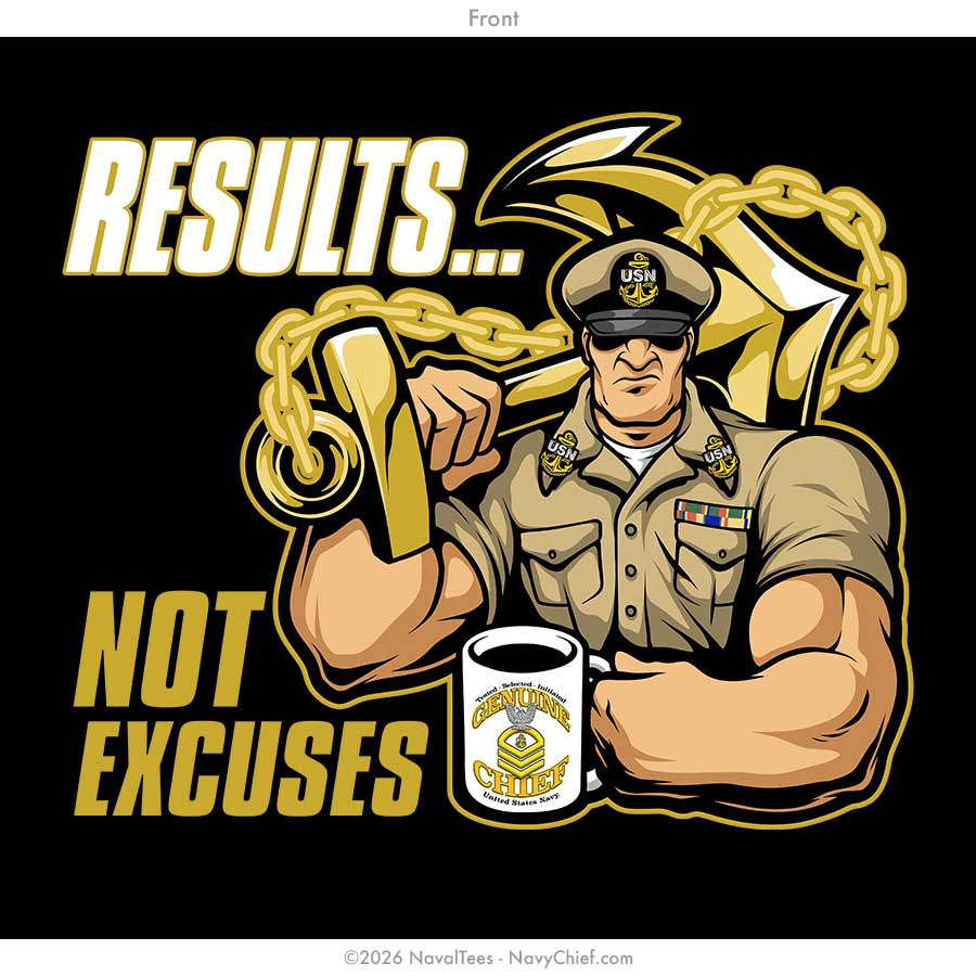 "Results" Crewneck Sweatshirt | Black