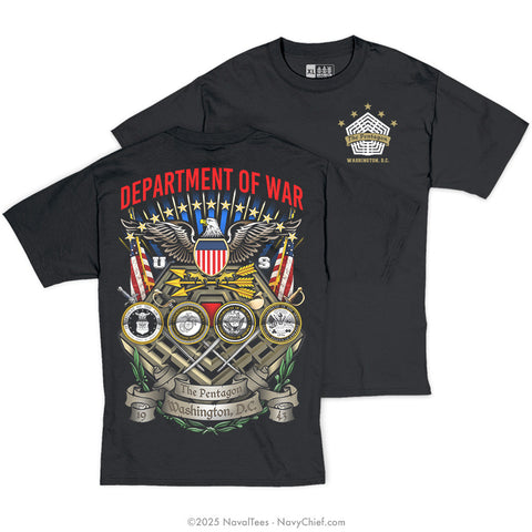 "Department of War" Tee | Black