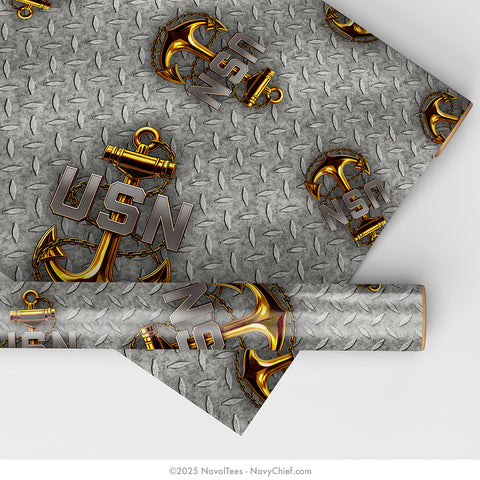 "Anchor Deckplate" | Wrapping Paper