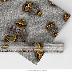 "Anchor Deckplate" | Wrapping Paper