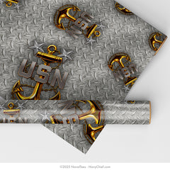 "Anchor Deckplate" | Wrapping Paper