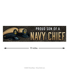 "Proud Son" Bumper Sticker | 15 in Vinyl Decal