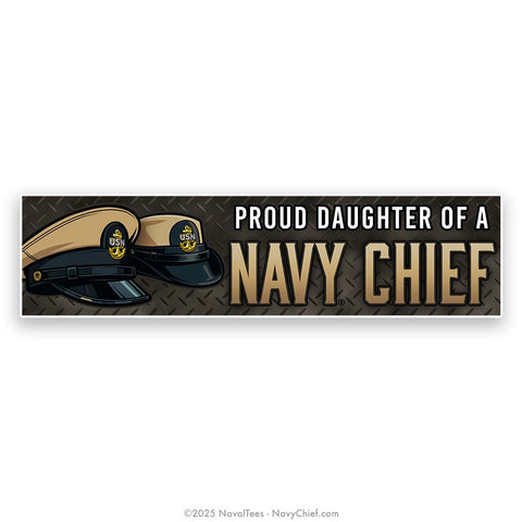 "Proud Daughter" Bumper Sticker | 15 in Vinyl Decal