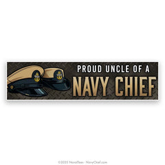 "Proud Uncle" Bumper Sticker | 15 in Vinyl Decal