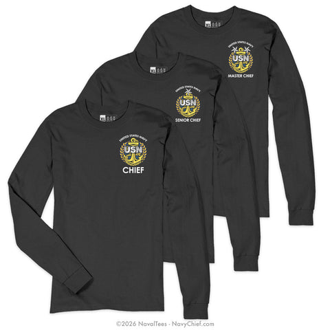 "Drink to the Foam" Long Sleeve Tee | Black