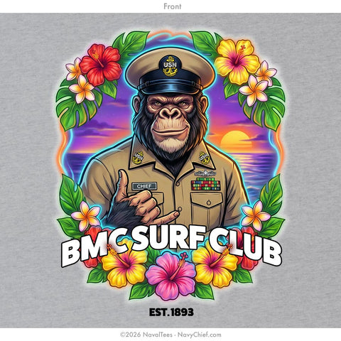 "BMC Surf Club" Tee | Grey