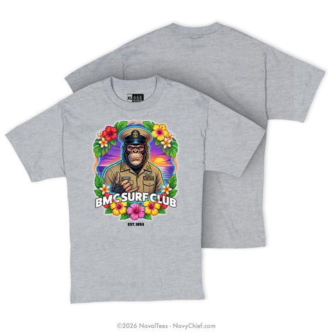 "BMC Surf Club" Tee | Grey