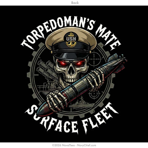 "Surface Torpedo" Tee | Black