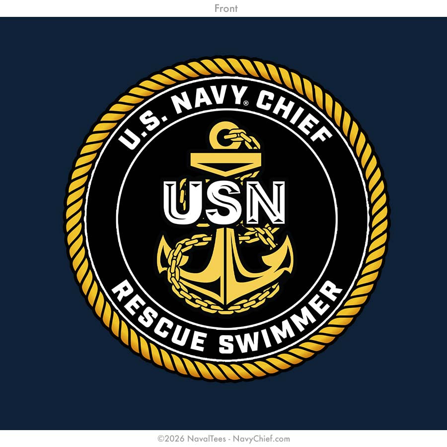 "Chief of the Drop" Tee | Navy