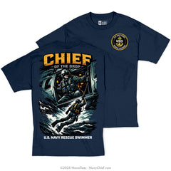 "Chief of the Drop" Tee | Navy