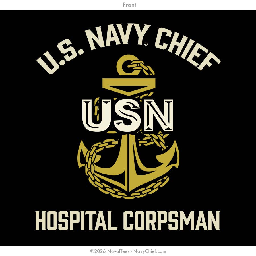 "Deckplate Doc" Tee | Black